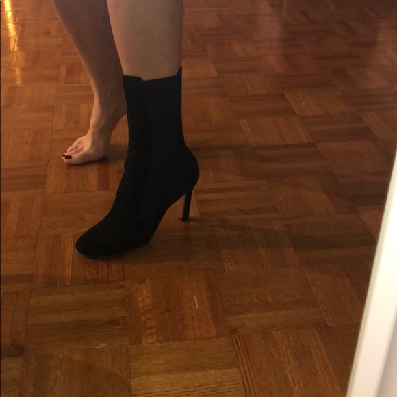 Alaia black suede boot - Picture 6 of 7